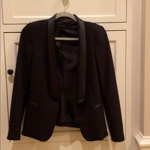 Zara black tuxedo jacket